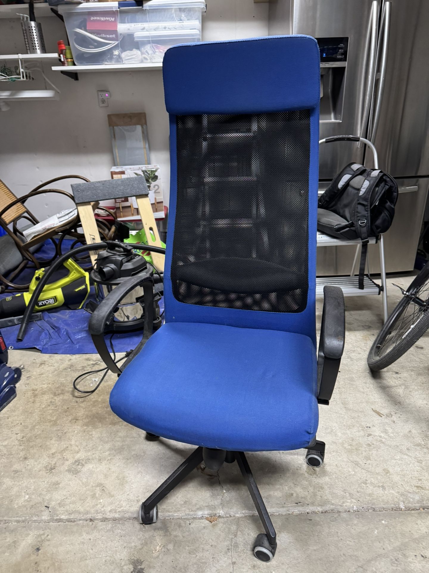 IKEA MARKUS Office Chair - Blue - $40