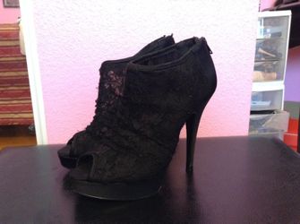 Black heels