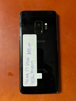 Galaxy S9  64GB storage  VERIZON with no restrictions