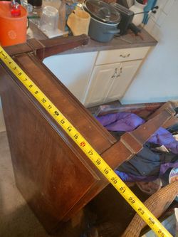 Vintage 1975 Mid-Century Modern Lane Solid Wood Piano Bench - Altavista VA"