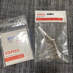 Badge Holder And Clips 