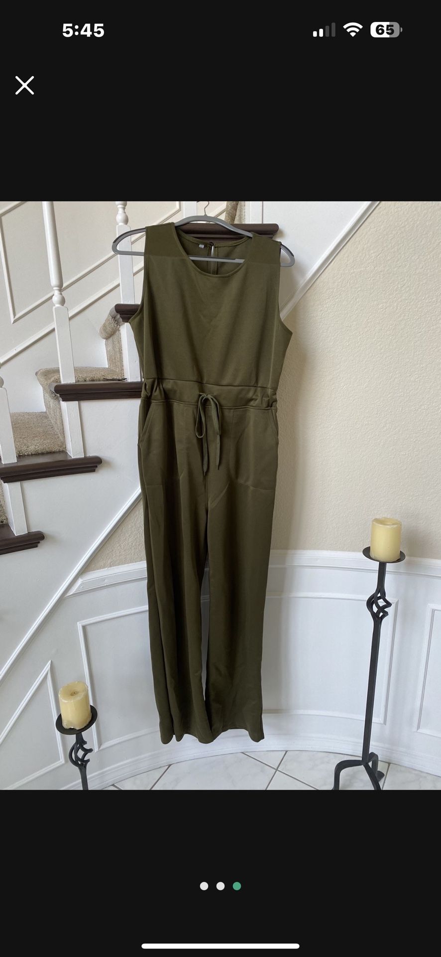 Olive green Jumpsuit