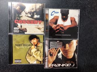 Hip hop solo artist CDs - titles as pictured