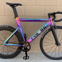 Raptor / Cyborg Track Bike Brand New Risers Or Drop Bar’s New