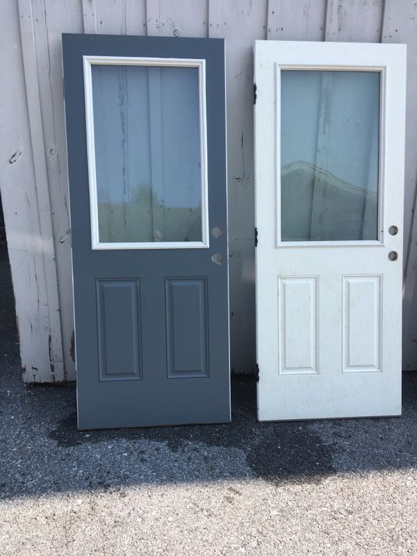 32 Inch Fiberglass Exterior Doors