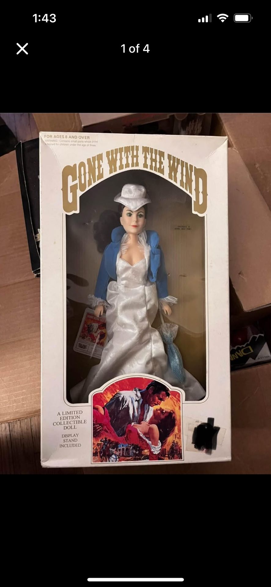 Gone With The Wind Rhet and Scarlet Set