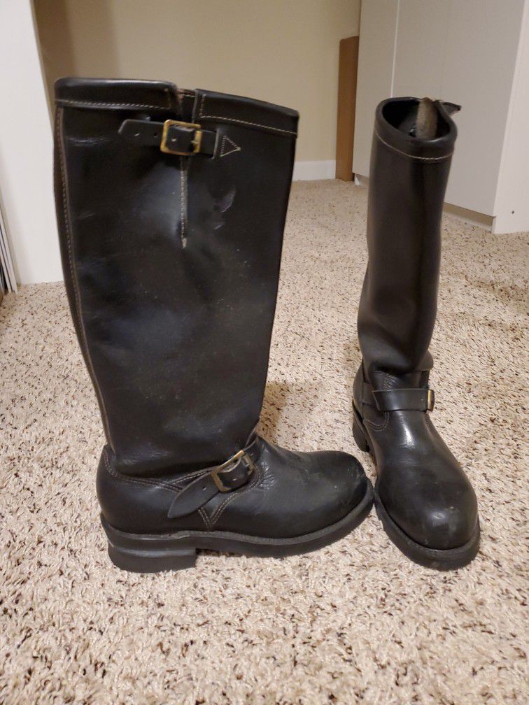 Harley Davidson Riding Boots + Wallet (Waterproof Leather)