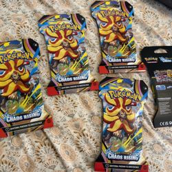 Pokémon Mega Evolution Chaos Rising Trading Card Game 