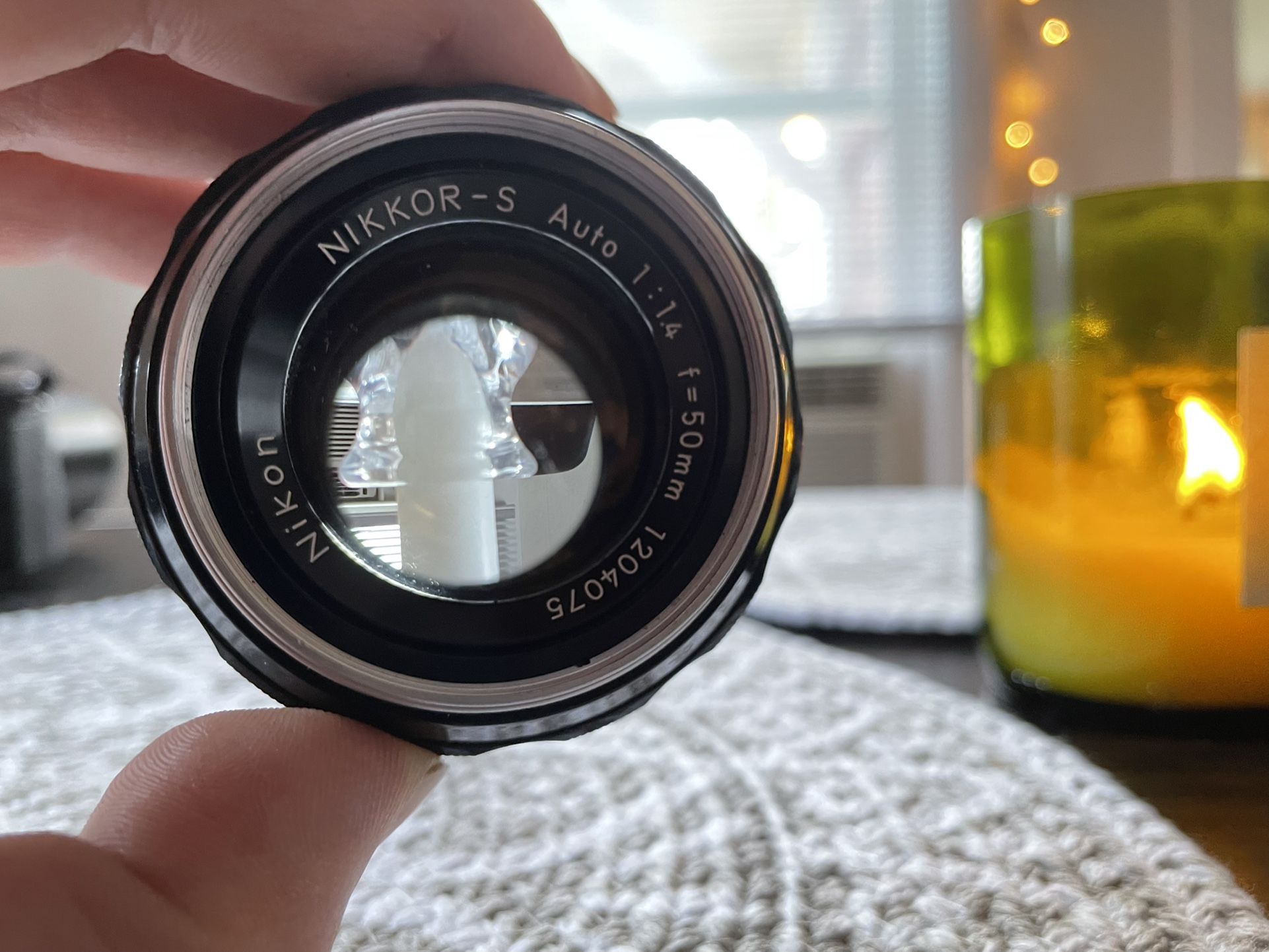 Nikkor - S 50mm F1.4 Nikon F Mount To Sony E Mount Adapter
