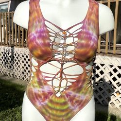 Handmade Braided Bodysuit- Size M