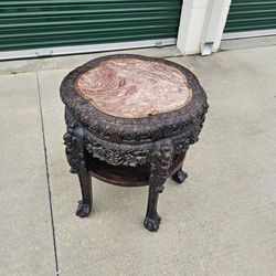 Antique end table 