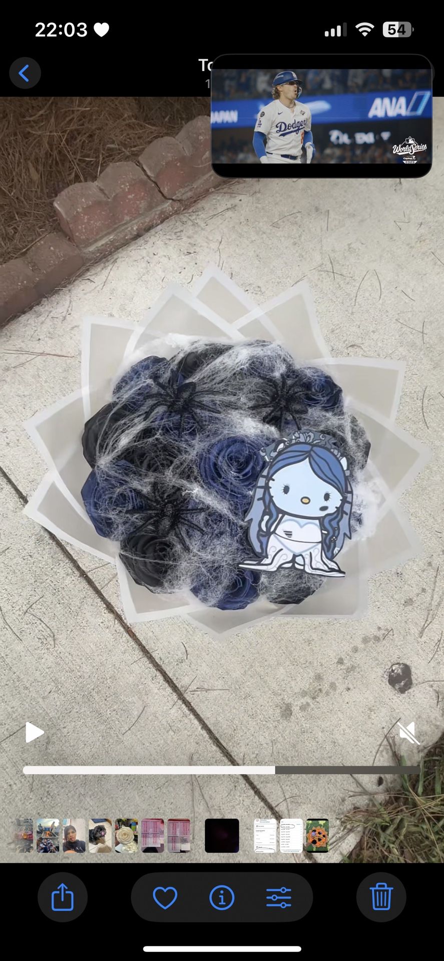 Corpse Bride Bouquet 