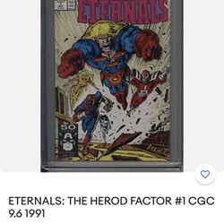 THE ETERNALS MARVEL COMICS
