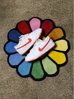 Nike Dunk Low White Picante Red