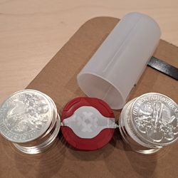 Tube Of 20 Austrian Philharmonic .999 SILVER ROUND'S**PRICED 💯 FIRM!!