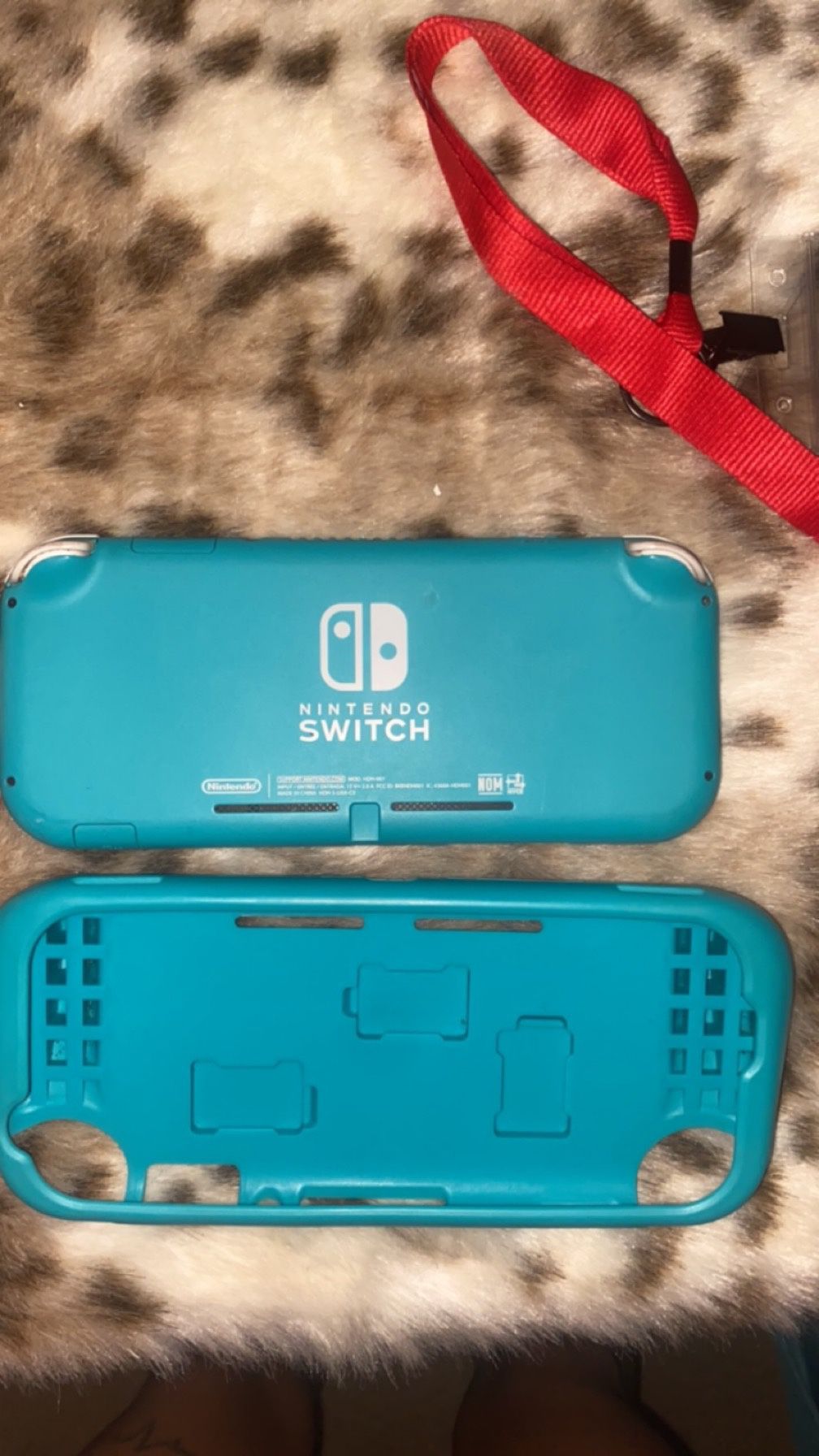 Nintendo Lite ( Blue) With Case