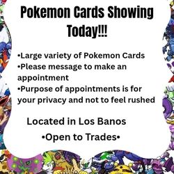 Pokemon Cards Showing Today 