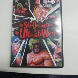 The Self- Destruction Of The Ultimate Warrior DVD 