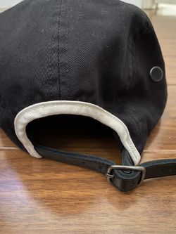 Supreme 2-tone Camp Cap Black/White SS19