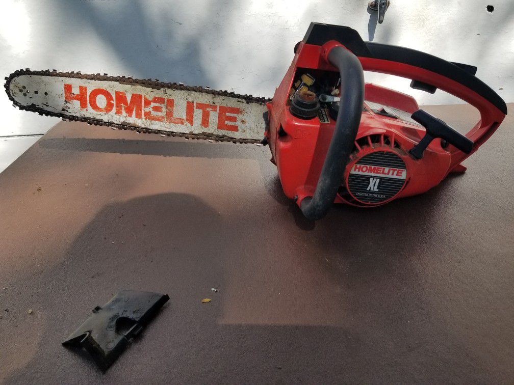 Homelite chainsaw