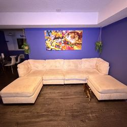 Cream Sectional Sofa
