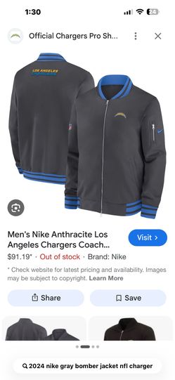 New Chargers Bomber Jacket(2025)