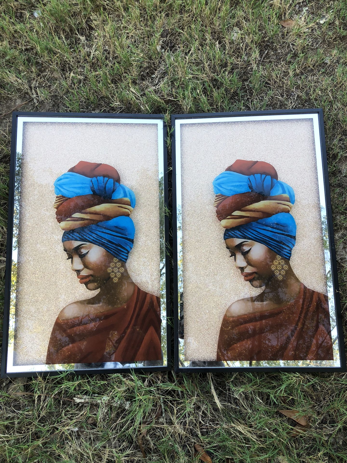 Nubian hanging wall picture