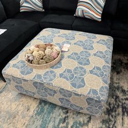 Brand New Oversized Pattern Ottoman 
