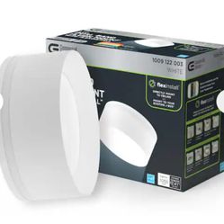 Ceiling Recessed LED Flex Install 8 In. Dimmable 5 CCT Wet/Dry Rated Dual Band