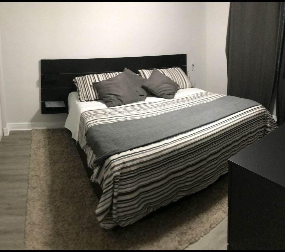 King Bed + Mattress + 8-Drawer Dresser β Excellent Condition!