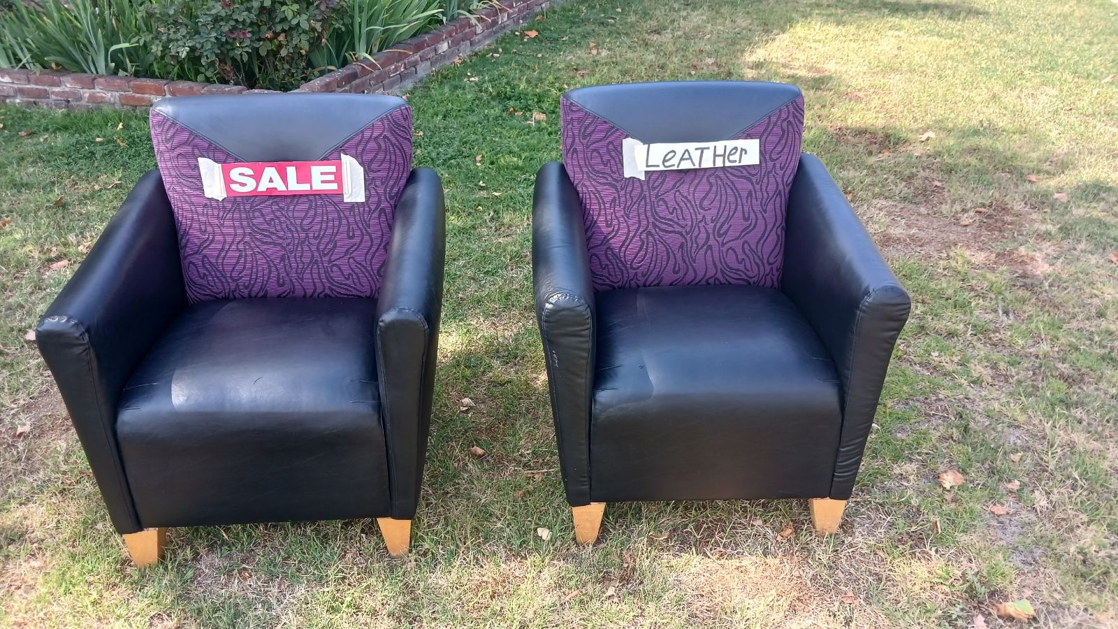 Two Nice Comfortable Chairs For The Price Of One