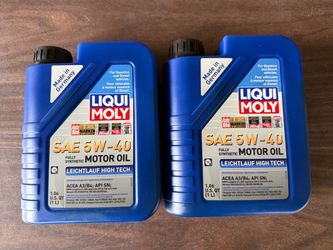LiquiMoly Leichtlauf High Tech 5W/40 oil