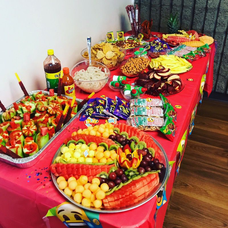 Mexican fruit table