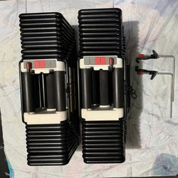 Powerblock Pro Rexan 125 lbs PAIR (Stage 1,2,3+STAGE 4)-Excellent Conditions!