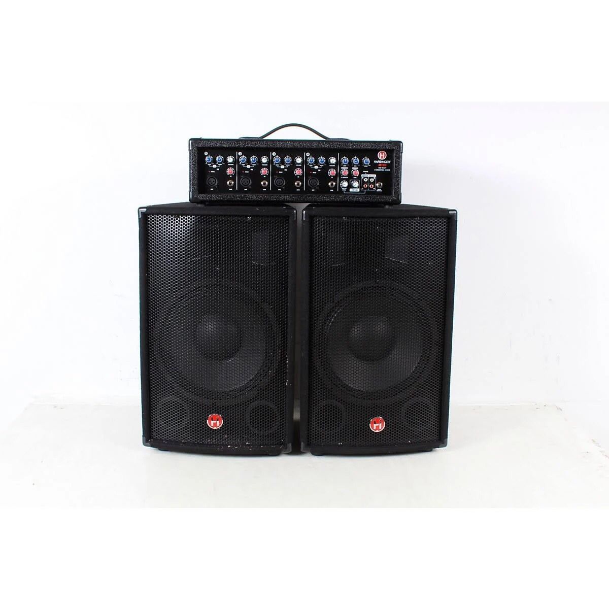 Harbinger M120 120-Watt 4-Channel Compact Portable Pa with 12"