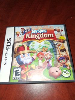 NINTENDO DS MYSIMS KINGDOM GAME CARTRIDGE