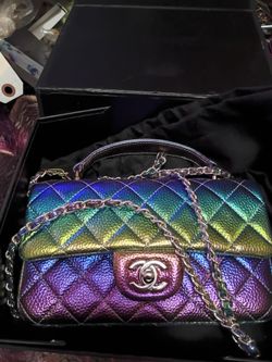 Chanel Rainbow caviar leather just wore once