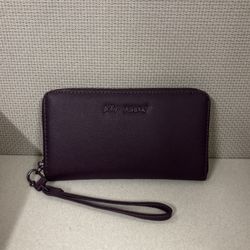 Betsey Johnson Purple Large Wallet 