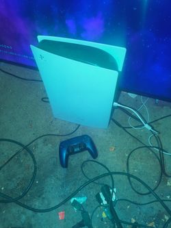 PS5 And Blue Controller