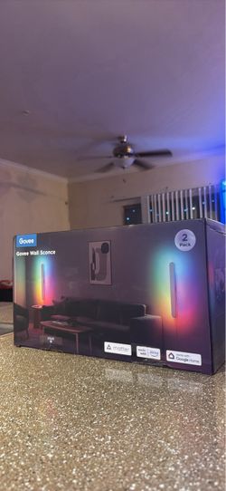 ✨ Govee Wi-Fi Scene – Smart RGBIC Wall Lights | 2-Pack