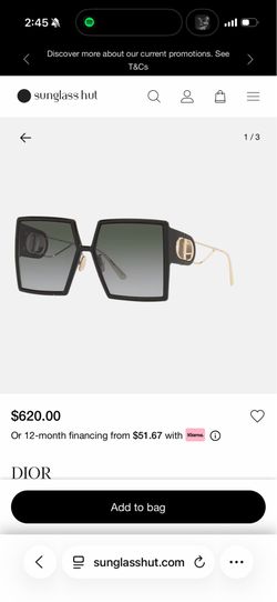 Christian Dior sunglasses