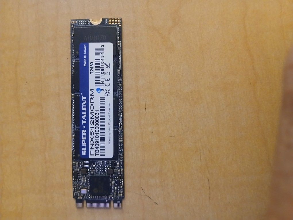 512GB M.2 SATA 2280 SSD – Super Talent NX Series (Tested & Working)