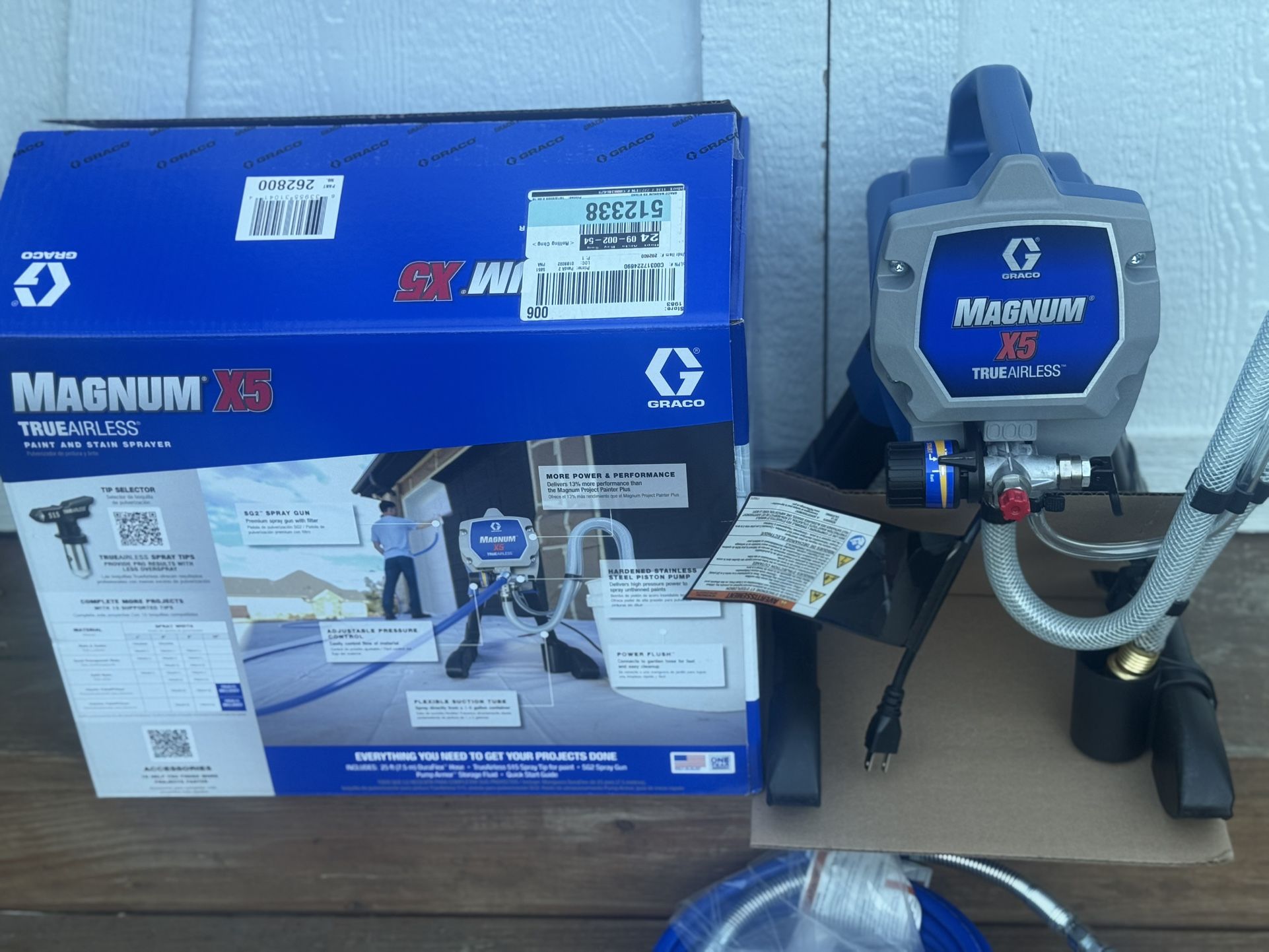 Graco Magnum X5 Electric Stationary Airless Paint Sprayer