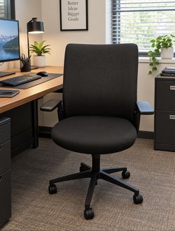 Knoll Black Office Chair
