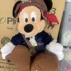 Mickey Mouse Like Captain Jack S Plush Like 16 Inches