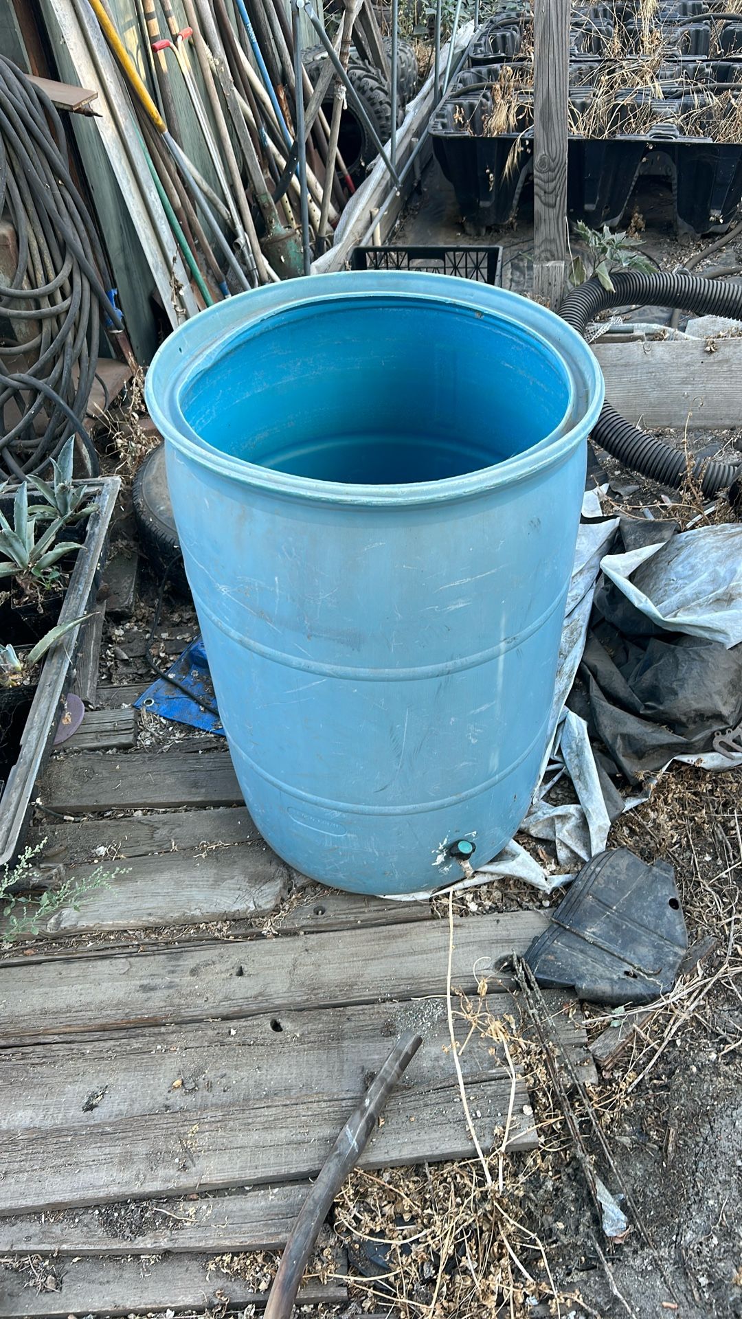 gravity water drum