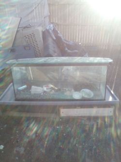 Glass Aquarium Tank with Lid