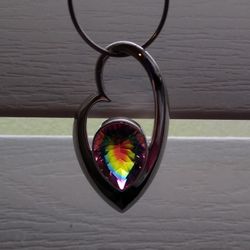 Just Stunning NEW With Tags Genuine 🌈 Quartz Sterling Silver Necklace!