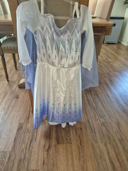 Frozen Elsa Girls Costume Dress size 6