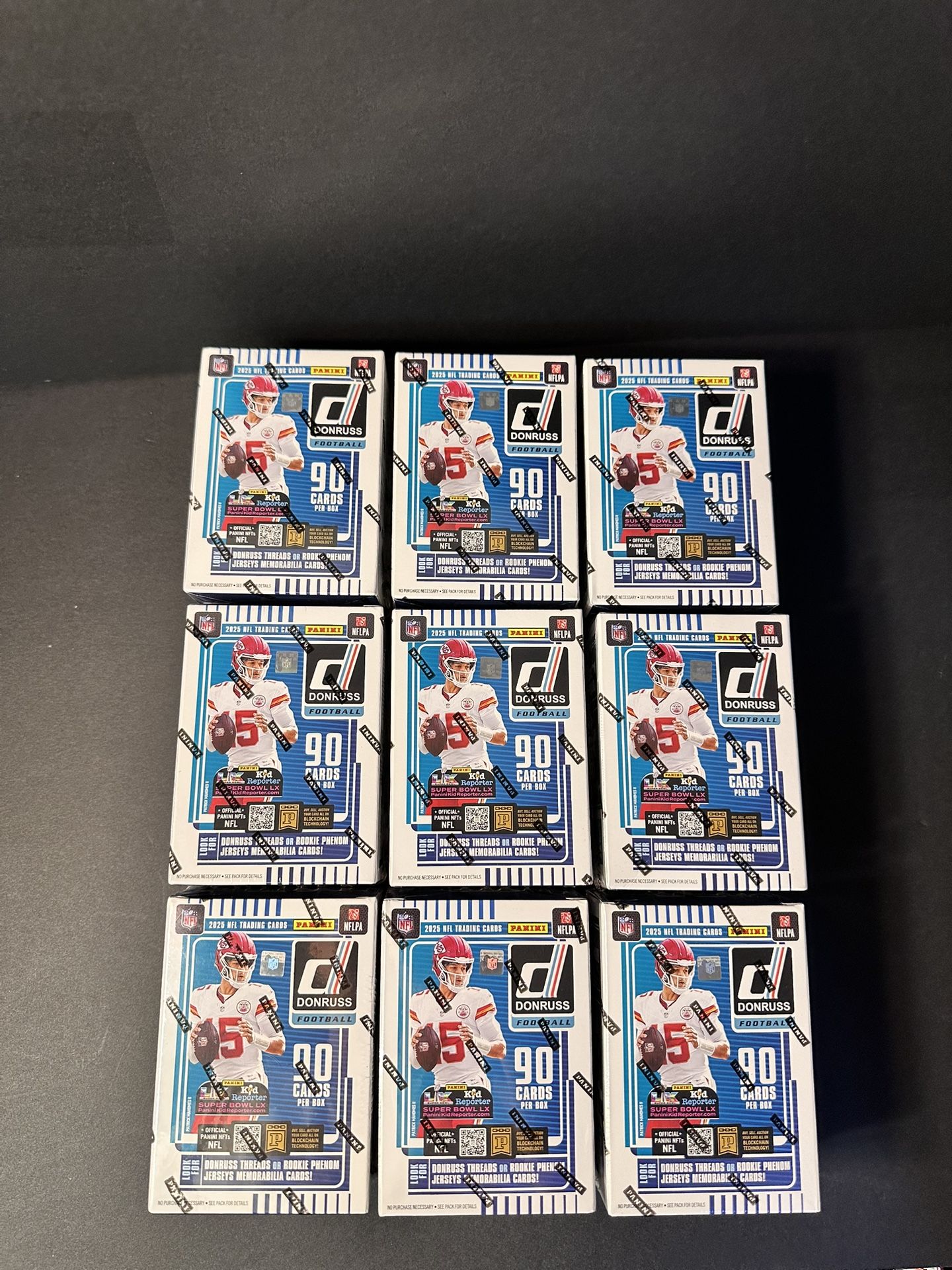 2025 Panini Don Russ Football NFL Blaster Box
